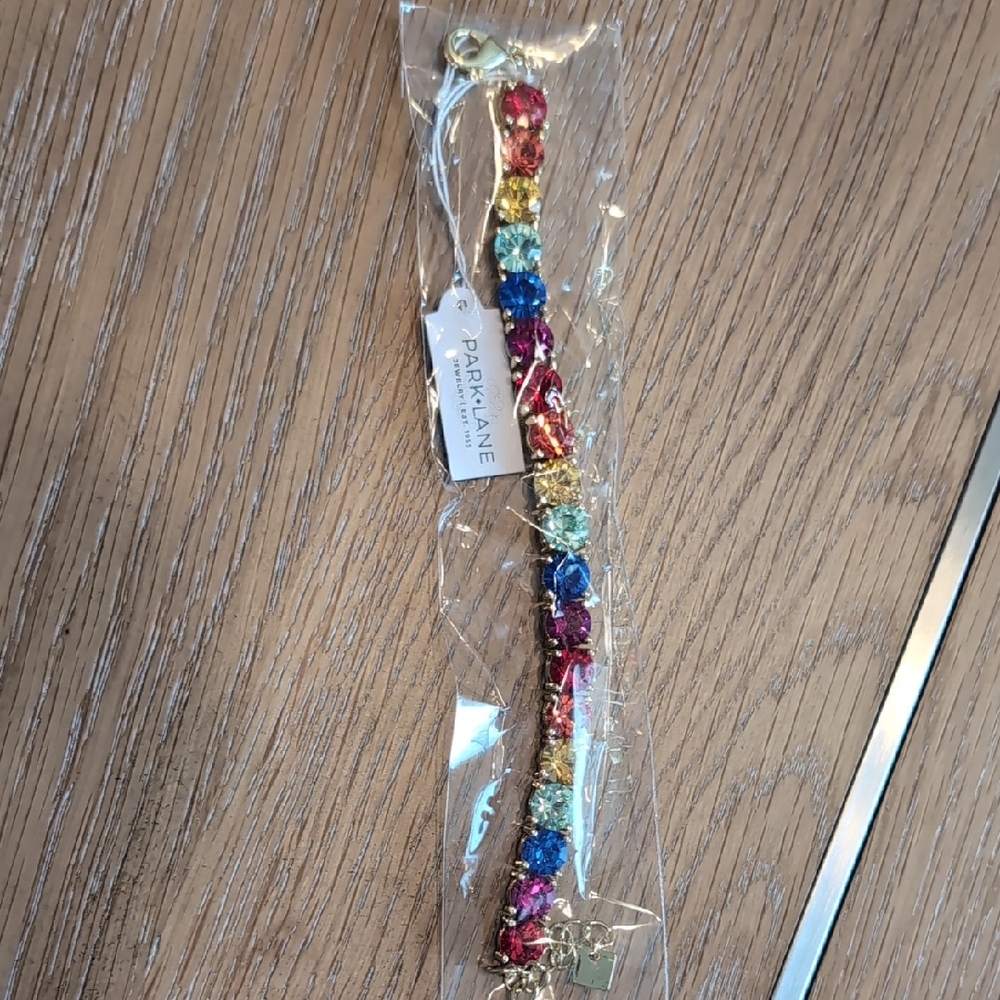 Park Lane Colorful Beaded Bracelet with Gold Accents